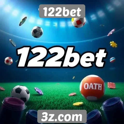 Diversidade de jogos disponíveis no 122bet